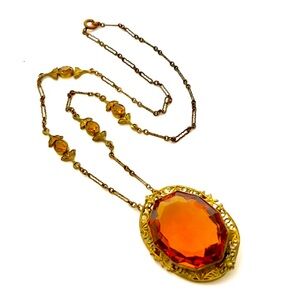 🥀Elegant Vintage Art Nouveau Necklace